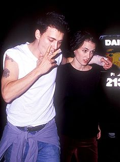 2000s Celebrity Couples, Depp And Winona Ryder, Johnny Depp And Winona Ryder, Iconic 2000s, Young Johnny Depp