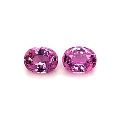 This pair of purplish pink oval Sapphires, is just what you need this new year. It’s flawlessly matched color will make them just right for a pair of earrings or set as a ring and a pendant. If set with a hem of diamonds, these sapphires will only become more lustrous and display its impeccable color.
 check GIA Report Classic Pink Gemstones For Formal Occasions, Classic Round Pink Gemstones, Classic Pink Gemstones For Gifts, Pink Oval Gemstones For Gift, Pink Oval Gemstones For Gifts, Pink Sapphire, Need This, Color Mixing, Sapphire