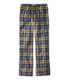 Our premium ultrasoft cotton flannel sleep pants, in just the right weight to stay warm and cozy without overheating. Classic Fit: Sits at the natural waist and trim, with a traditional straight leg. Inseams: Short 30", Regular 32", Tall 34". Authentic yarn-dyed tartans stay vibrant and colorful. Exceptionally cozy 100% cotton Portuguese flannel. Brushed on both sides for superior softness and warmth. Machine wash and dry. On-seam pockets. Pull-on, flyless style. Elastic waist. Imported. | Men's Mens Flannel Pajamas, Flannel Pajama Pants, Scottish Plaid, Mens Sleepwear, Rain Pants, Mens Flannel, Flannel Pajamas, Sleep Pants, Kids Outerwear