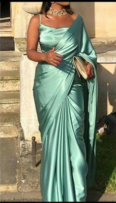 For More Latest Trending Women's outfits Just Click on the below link, https://www.etsy.com/in-en/shop/PIXAWORLD Beautiful Designer Bollywood Style Saree on Premium Pure Soft Satin Silk. 👉Saree * Fabric :- Pure Soft Satin Silk. * Embellishment :- Plain. * Color :- As shown. * Length :- 5.5 Mtr. 👉Blouse * Fabric :- Pure Soft Satin Silk. * Color :- As Shown. * Size :- 0.80 M. * Embellishment :- Plain. * Type :- Un-stitched. * Color Customization available. * Wash Care :- First Wash Dry Clean. * Quality:- Quality Product. * Occasion:- Festival, Party-wear, Wedding, Ceremony. Made to Measure Order Note :- Kindly message me. I will guide how to take measurements. Charges may be extra. Please Note: 1. The Shades May Vary Slightly from The Colors Displayed On Your Screen. 2. There Might Be Slig Wedding Fits, Saree Ideas, Slides Outfit, Asian Clothing, Saree Wearing Styles, Sarees For Girls, Saree Wearing, Indian Sari Dress, Modern Saree