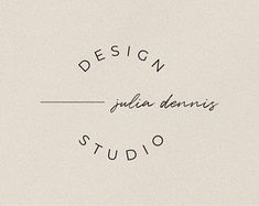 the logo for julia denis studio