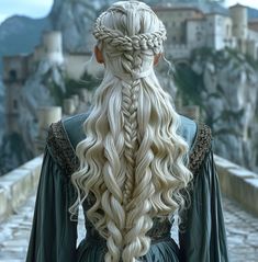 which one is your favourite? 1, 2, 3, 4? Cute Hairstyles For Red Heads, Valyrian Hairstyle, Norse Hairstyles, Sansa Stark Hair, Game Of Thrones Hairstyles