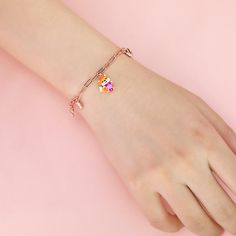 This Jeulia Hug Me® bracelet is crafted from 925 sterling silver. An adorable Shiba Inu is vividly captured hugging a sparkling red heart-cut gemstone. The Shiba Inu has a lively and cute expression, and the small accessories add to the smart feeling. This is a unique gift for anyone who loves cute Shiba Inu dogs. You'll find more cute and creative designs in our Hug Me® collection.Carat Weight: 1.67 ctStone Size: 1,1.2,6*6,2.7 mmStone Type: Jeulia® StoneNumber of Stones: 11 Stone Shape: Round, Sterling Silver Bangle Bracelet With Lobster Clasp As Gift, Fine Jewelry Sterling Silver Heart Bracelet Gift, Fine Jewelry Heart Charm Bracelet Gift, Pink Heart-shaped Sterling Silver Bracelets, Fine Jewelry Charm Bracelet As Gift, Pink Heart-shaped Sterling Silver Bracelet, Rose Gold Sterling Silver Bracelets With Heart Charm, Rose Gold Sterling Silver Bracelet With Heart Charm, Fine Jewelry Charms Bracelets As Gift