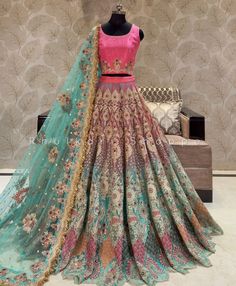 Lengha Inspiration, Lengha Pattern, Pastel Fairy, Brothers Wedding, Beautiful Lehenga, Bling Things, Mood Designer Fabrics, Frock Designs, Long Frock Designs