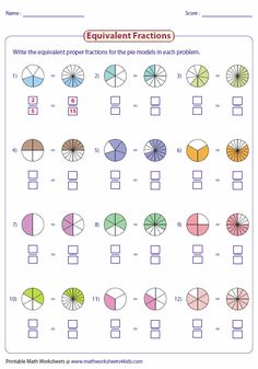 the worksheet is filled with fraction numbers to help students learn how to solve fractions