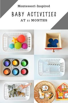 montessori inspired baby activities at 11 months