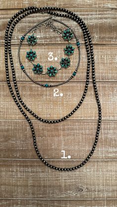 The Cassidy Necklace Collection Cheap Southwestern Style Black Beads Jewelry, Country Girl Jewelry, Western Fashion Jewelry, Necklace Stones, Navajo Style, Bridesmaid Gifts Jewelry, Necklace Collection, Royston Turquoise, Authentic Jewelry