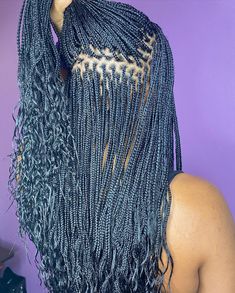 Micro Braids Parting Guide, Micro Braid Parting, Micro Individual Braids, Micro Box Braids With Curly Ends, Medium Size Micro Braids, Micro Plaits Braids, Microbraid Hairstyles Micro Braids, Curly Micro Braids Hairstyles