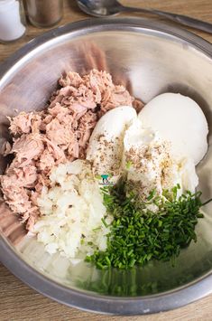 an image of food in a bowl on the table