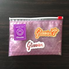 Glossier "You Look Good" Sticker Winter 2023 Sticker Summer 2023 Sticker Small Pink Pouch Glossier Merch, Glossier You Look Good, Makeup Glossier, 2023 Sticker, Glossier Makeup, You Look, Glossier You, Pink Pouch, Glossier Pink