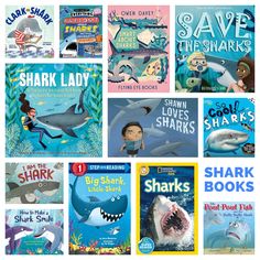 children's books about sharks