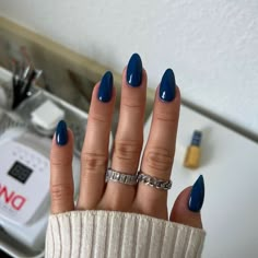 Nails Stronger, Make Nails, Old Nail Polish, Royal Blue Nails, Dnd Gel Polish, Cute Simple Nails, Cute Nails For Fall, Bright Nails, Dream Nails