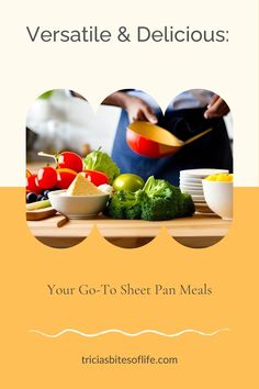 the cover of a cookbook with pictures of vegetables and food