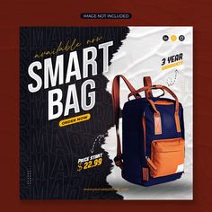 an image of a smart bag advertisement