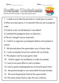 printable worksheet for students to practice reading and writing their own words in english