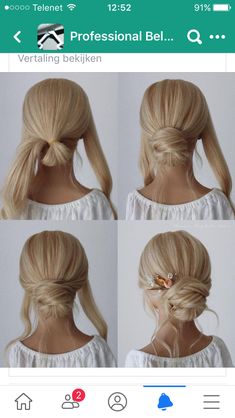 Easy Hair Up, Guest Hair, Hair Upstyles, Bridal Hair Updo, Hairstyles For, Easy Hair Updos, Hair Prom, Hair Bridesmaid