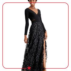 in stock Petite Gowns, Flower Gown, Maxi Dress Collection, Long Sleeve Gown, Stretch Skirt, Big Clothes, Gowns Online, Review Dresses, Floral Applique