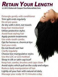 Great tips for all kids of hair! I love taking good care of my hair. #hairbeauty Makeup Tip, Natural Hair Care Tips, Hair Regimen, Hair Lotion, Healthy Hair Tips, Black Hair Care, Natural Hair Inspiration, Natural Hair Tips, Hair Growth Tips