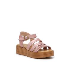 Blowfish Malibu-Jaylen Wedge Sandal - Kids' Your kiddo will be happy to welcome warm weather when they have the Jaylen sandals in their closet. This pair features strappy details, a solid wedge heel, and a glistening sheen to add a bit of flair to your kiddo's favorite looks. Not sure which size to order? Click here to check out our Kids’ Measuring Guide! For more helpful tips and sizing FAQs, click here . Pink Casual Wedge Sandals With Round Toe, Playful Pink Synthetic Sandals, Playful Pink Sandals For Summer, Playful Pink Sandals With Round Toe, Casual Pink Closed Toe Wedge Sandals, Playful Pink Sandals For Vacation, Playful Synthetic Sandals With Round Toe, Playful Round Toe Synthetic Sandals, Adjustable Pink Synthetic Wedge Sandals