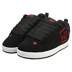 Dc Shoes Women, Pretty Shoes Sneakers, Shoes Outfit Fashion, Hype Shoes, Shoe Inspo, Girly Shoes, Red Sneakers, Swag Shoes, Dc Shoes