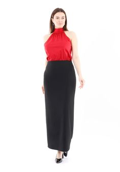 Shop the best women's long skirt Maxi Back Slitted Pencil Skirt (women's long skirt) is perfect for any occasion. Whether you're headed to work or going out with friends, this skirt has you covered. The perfect skirt for everyday wear, this rear slit pencil skirt has a beautiful cut that makes you look like a movie star. Elevate your wardrobe essentials with our G-Line Classic Maxi Back Slit Pencil Skirt, a timeless piece that seamlessly blends quality, comfort, and style. Crafted with meticulou Long Black Skirt, Womens Long Skirt, Maxi Pencil Skirt, Pencil Skirt Casual, Black Skirts, Continental Gt, Modest Skirts, Skirt Maxi, Bentley Continental