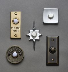 there are several different types of door knobs