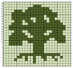 a cross stitch pattern with the shape of a green frog on it's back