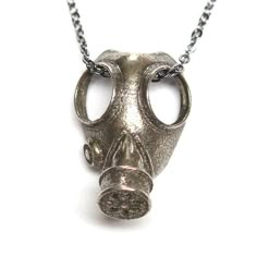 Hey, I found this really awesome Etsy listing at http://www.etsy.com/listing/153843524/gas-mask-necklace-in-solid-white-bronze Steampunk Apocalypse, Steampunk Gas Mask, Mask Necklace, Gas Mask, Morganite