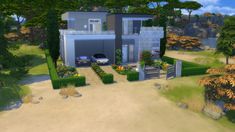 You can download this House from the Sims 4 Gallery. My ID is momcsii. I hope you like it! #thesims4 #origin #momcsii #speedbuilding House Styles, Canning, The Originals, Building, Home Decor