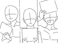 a line drawing of two people looking in the mirror