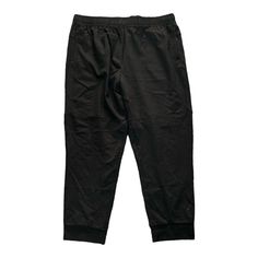 The Member's Mark Luxe Jogger Has A Tri-Blend Fabric That Is Soft To The Touch. The Fabric Is Durable And Comfortable To Wear. Its Breathable Fibers Will Benefit You During Your Work Out Activities. This Sporty Style Features A Sleek Athletic Design With Textured Zippers And Invisible Side Pockets. An Additional Heat Sealed Pocket Is On The Back Giving You Many Options To Carry Your Essentials Such As Your Cell Phone Or Keys While On The Go. The Member's Mark Luxe Jogger Has An Elastic Waistband Black Bottoms With Comfort Waistband For Jogging, Black Jogging Bottoms With Pockets, Black Sportswear Pants With Comfort Waistband, Black Pants With Comfort Waistband For Sportswear, Black Sports Pants With Hip Pockets, Black Jogging Pants With Side Pockets, Black Stretch Sweatpants With Hip Pockets, Black Sweatpants With Hip Pockets For Sports, Black Bottoms With Hip Pockets For Loungewear