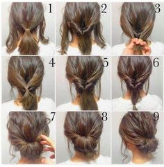 Messy Updo Tutorial, Face Remedies, Braided Buns, 5 Minute Hairstyles, Morning Hair, Fall Hairstyles