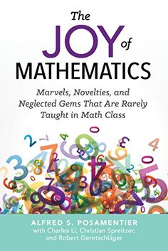 the book cover for the joy of maths