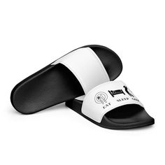 What's a summer without comfy, open-toed shoes? Get yourself these men's slides as an addition to your summery outfits. The cushioned upper strap and textured footbed make these slides an excellent choice for the season's activities. * Cushioned faux leather upper strap * Lightweight polyurethane (PU) outsole * Contoured, textured footbed * Stitched around the upper perimeter for extra durability * Spot clean only * Printed, cut, and handmade * Blank product sourced from China Important: This product is available in the following countries: United States, Canada, Australia, United Kingdom, New Zealand, Japan, Austria, Andorra, Belgium, Bulgaria, Croatia, Czech Republic, Denmark, Estonia, Finland, France, Germany, Greece, Holy See (Vatican city), Hungary, Iceland, Ireland, Italy, Latvia, Li Summer Sports Slides With Slip-resistant Design, Summer Slip-resistant Slides For Sports, Adjustable Slip-resistant Comfortable Slides, Summery Outfits, Open Toed Shoes, Seasons Activities, Mens Slides, Mens Golf, Eat Sleep