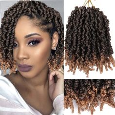 Short Curly Crochet Hair, Kort Bob, Curly Braids, Curly Crochet Hair Styles, Styles Braids, Hair Crochet