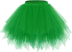 Christmas Tulle Tutu Skirt for Women for Cosplay Party Multi-Layer Frilly Green M at Amazon Women’s Clothing store Tutu Skirt Women, Tule Rok, Princess Tutu Dress, Skirt Tutu, Tutu Ballet, Vintage Ballet, Dreamy Wedding Dress, Skirt Tulle, Mardi Gras Costumes