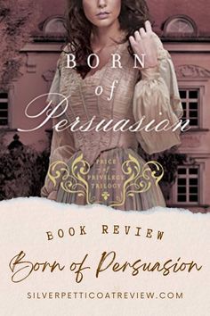 the book cover for born of peninsulas, featuring an image of a woman in period dress