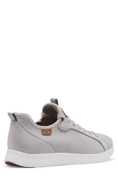 Show off sporty style in this lightweight mesh slip-on sneaker constructed with lace-up ties, front and back pull tabs and a white rubber sole. Textile and synthetic upper/textile lining/rubber sole Imported Sneaker Men, Sporty Style, Steve Madden, Slip On Sneaker, Rubber Sole, Light Grey, Slip On, Nordstrom, Lace Up