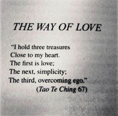 an old photo with the words'the way of love '