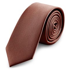 * Easy to tie
 * Slim design
 * Sleek grosgrain finish Classic Brown Ties For Office, Elegant Orange Suit And Tie Accessories For Formal Occasions, Brown Standard Tie, Elegant Orange Tie For Business, Classic Orange Ties For Business, Classic Orange Tie For Business, Wool Tie, Anchor Bracelet, Professional Attire