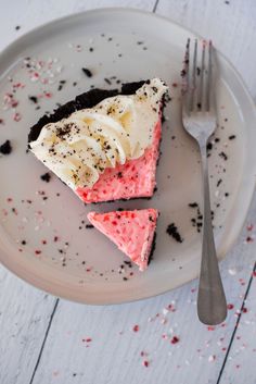 Peppermint Pie with Oreo Crust Pie With Oreo Crust, Peppermint Pie, Cake By Courtney, Peppermint Dessert, Oreo Pie, Peppermint Ice Cream, Peppermint Candies, Oreo Cookie Crust