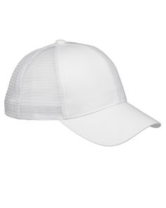 6-Panel Structured Trucker Cap - WHITE - OS | Big Accessories 6-Panel Structured Trucker Cap in White | Cotton White Trucker Hat, Wholesale T Shirts, Cap White, Rhinestone Designs, Unique Designers, Snapback Cap, Snapback Hats, Trucker Cap, Hats For Women