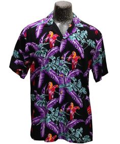 Get the look of everyone's favorite Hawaiian private investigator with this Magnum P.I. Hawaiian shirt for men in black tropical print from Aloha FunWear. Pi Shirt, Jungle Bird, Jungle Birds, Black Hawaiian Shirt, Magnum Pi, Hawaiian Shorts, Mens Hawaiian Shirts, Aloha Shirt, Hawaii Shirt