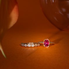 This one-of-a-kind ring highlights a 0.93ct unheated Malawi ruby. The strong red-purplish hues are beautifully complemented against the 14k yellow gold abstract bezel setting. She's modern yet timeless and makes for a stunning right hand statement ring or alternative engagement ring. Please note resizing this ring adds an extra 7-10 days for delivery. Modern Ruby Ring With Bezel Setting, Fine Jewelry Ruby Ring With Bezel Setting, Timeless Yellow Gold Ruby Ring With Bezel Setting, Luxury Red Sapphire Ring With Bezel Setting For Anniversary, Red Sapphire Ring With Bezel Setting For Anniversary, Luxury Red Ring With Bezel Setting, Modern Ruby Rings With Bezel Setting, Red Ruby Diamond Ring With Bezel Setting, Alternative Engagement Ring