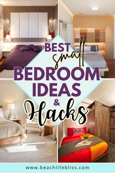 Ready to transform your small bedroom? I’ve rounded up the best Pinterest-inspired small bedroom ideas and clever space-saving hacks that will help you organize and decorate your tiny room beautifully. Whether you’re looking for minimalist designs or smart storage solutions, these ideas are perfect for maximizing your small space. Small Bedroom Hacks, Bedroom Ideas Pinterest, Space Saving Hacks, Bedroom Hacks, Small Bedroom Ideas, Small Space Bedroom, Functional Space, Maximize Space, Organization Bedroom