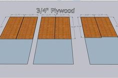 the floor plan is shown with measurements and measurements for each piece of wood in it