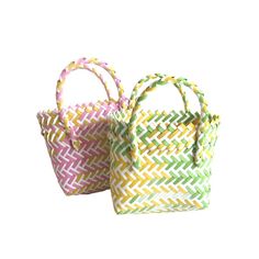 This Woven Bag Color Handbag is crafted from high-quality plastic materials, making it durable and long-lasting. The unique woven design adds a touch of style and versatility, perfect for any occasion. Carry all your essentials in this spacious and lightweight handbag. Experience practical elegance with our Woven Bag Color Handbag Plastic Woven Handbags. These durable handbags are made of quality materials, designed to withstand daily wear and tear. The woven design adds a touch of sophistication, while the plastic material ensures easy cleaning. Elevate your style and convenience with our handbags. Plastic Tote Bag For Vacation, Plastic Tote Bags For Vacation, Multicolor Plastic Bag For Everyday Use, Multicolor Plastic Bags For Everyday Use, Multicolor Plastic Bags For Daily Use, Multicolor Plastic Travel Bag, Multicolor Plastic Beach Bags, Rectangular Plastic Beach Bag For Vacation, Woven Handbags