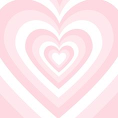 a pink and white background with hearts in the center