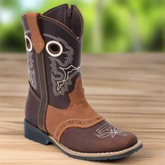 Botas vaqueras para Niños - TM-WD0390 Kids Western Boots. Boots For Kids, 5 Kids, Kids Collection, Western Boots, High Quality Leather, Rodeo, For Kids, Zipper, Boots