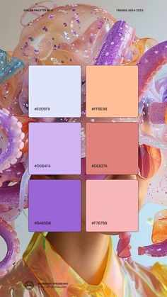 Color Palette 2024-2025 3 Colors Palette, Pretty Color Palette, Flat Color Palette, Yarn Color Combinations, Graphic Shapes Design, Color Me Mine, Hex Color Palette, Color Schemes Colour Palettes, Pastel Colour Palette